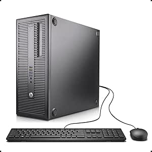HP EliteDesk 800 G2 i3 Tower Desktop (Renewed)