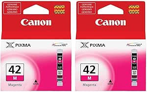 Canon CLI-42 - Magenta Ink Cartridge - 2-Pack
