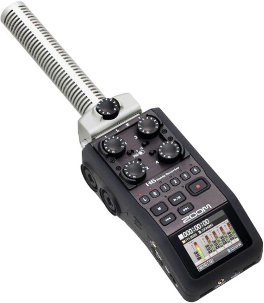 Zoom SGH-6 Shotgun Microphone Capsule Recorder Accessory