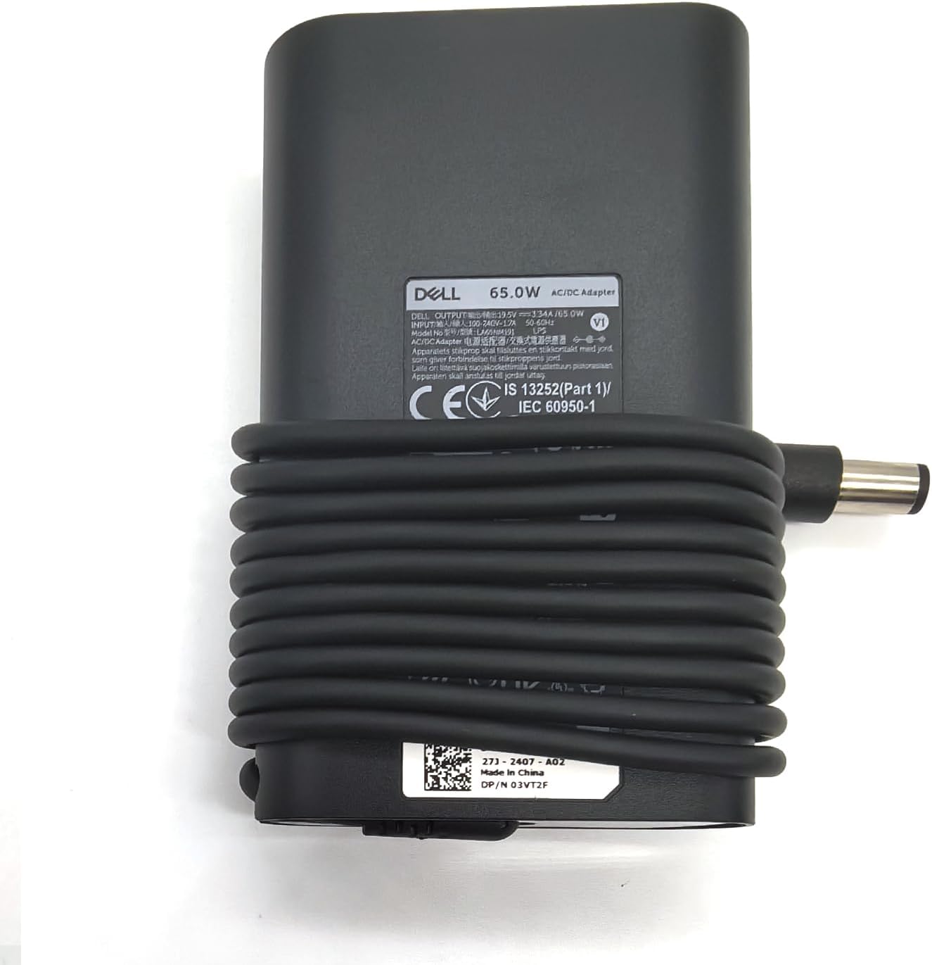 Dell LA65NM191 65W Laptop Charger Adapter