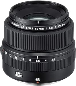 Fujifilm GF63mmF2.8 R WR Lens Standard Prime Lens