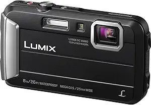 Panasonic LUMIX DMC-TS30K Waterproof Digital Camera Black