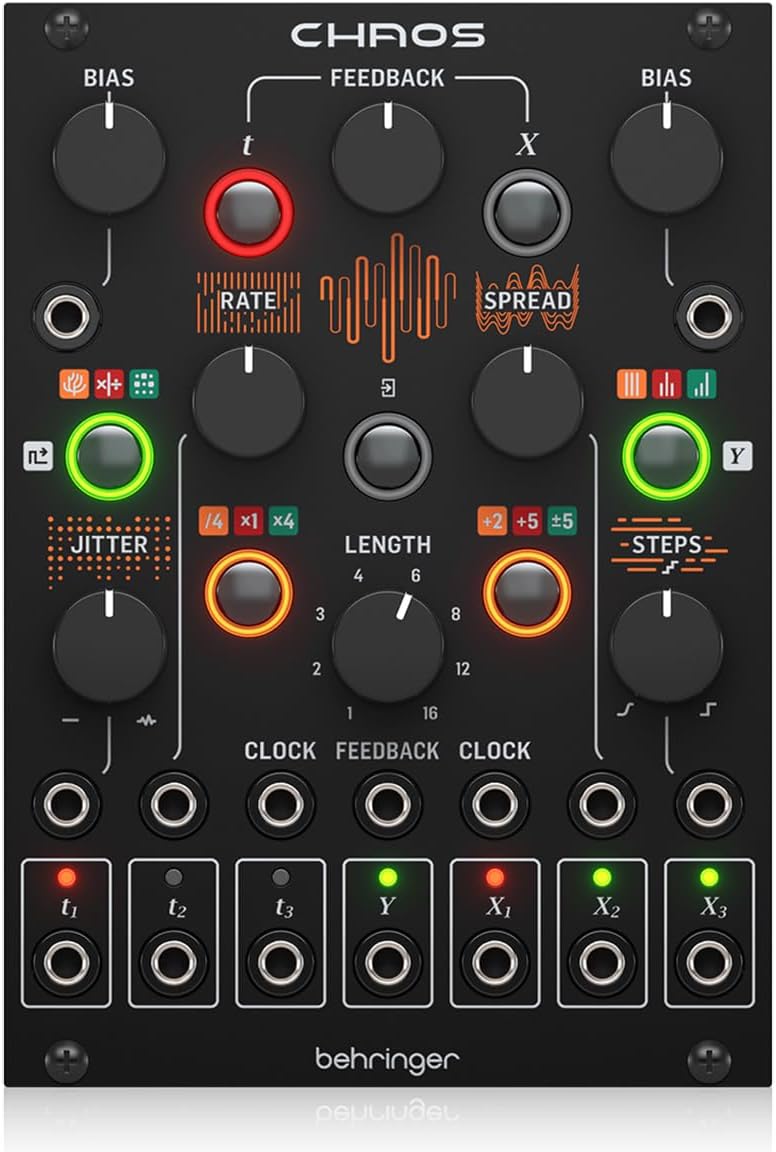 Behringer CHAOS Analog Random Sampler Eurorack Module — main product image