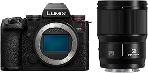 Panasonic LUMIX S5II 50mm Lens Mirrorless Camera — main product image