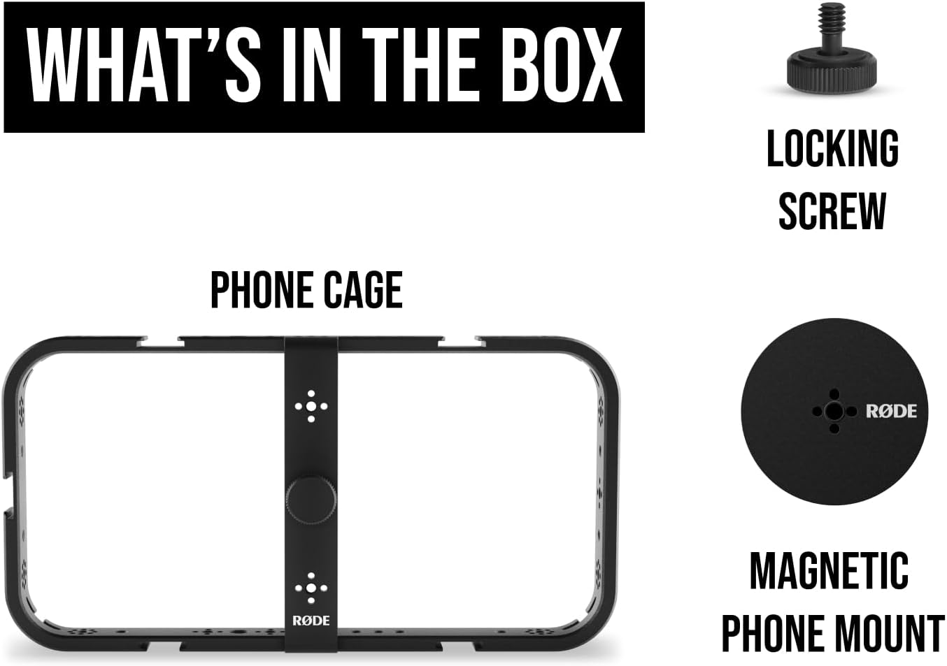 Rode PHONECAGE Magnetic Mobile Filmmaking Phone Cage