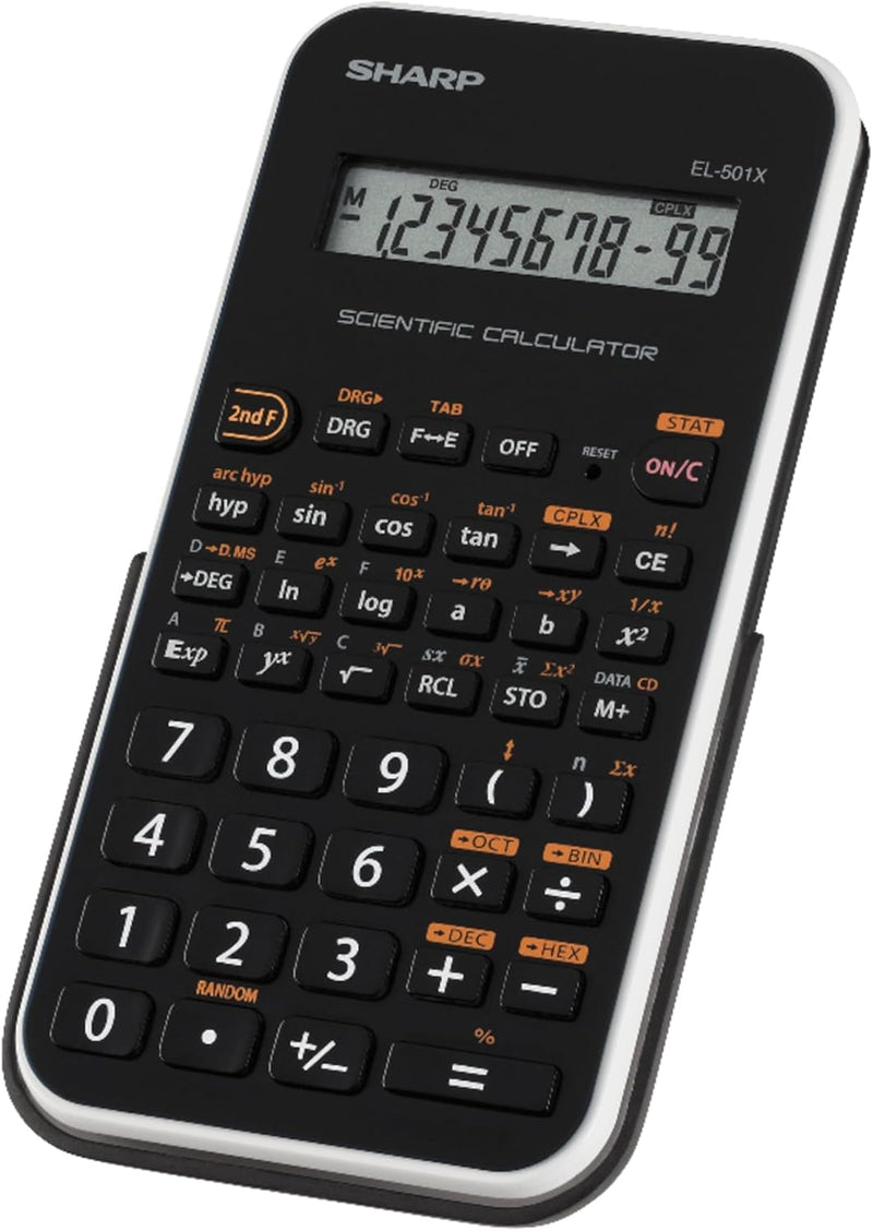Sharp EL501XBWH Engineering Scientific Calculator White — main product image