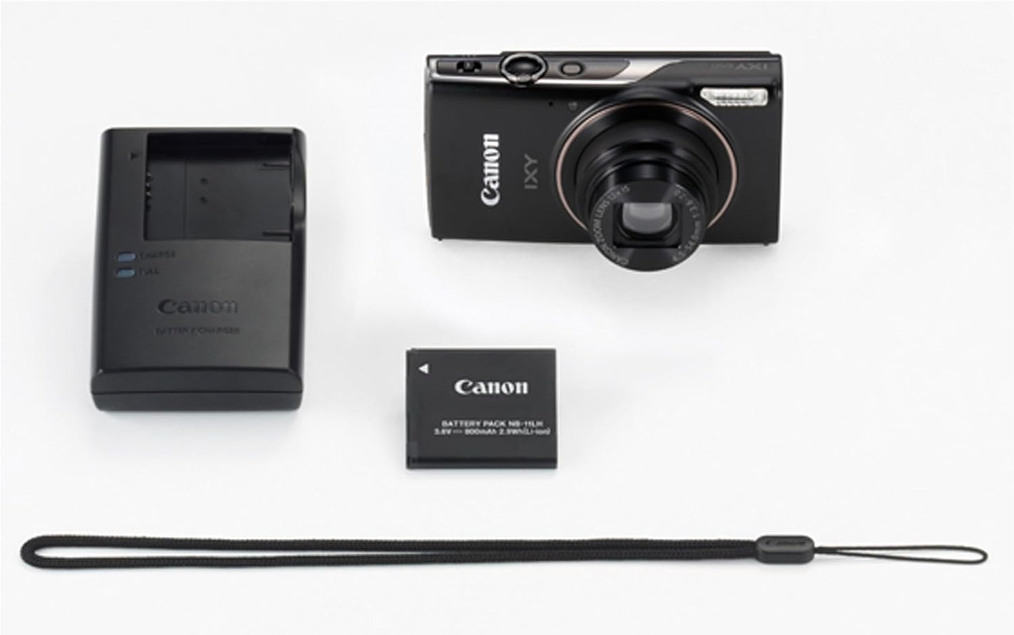 Canon PowerShot IXY 650 12x Zoom Digital Camera Bundle