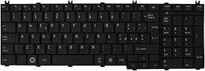 Toshiba K000110540 Italian Keyboard - Black — main product image