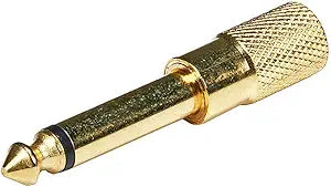 Monoprice 1097-5493 6.35mm Mono Plug to 3.5mm Jack Adapter