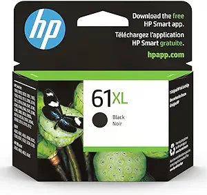 HP CH563WN 61XL Black High-Yield Ink Cartridge — main product image