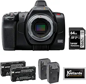 Blackmagic Design CINECAMPOCHDEF6K2 Pocket Cinema Camera 6K G2 Bundle