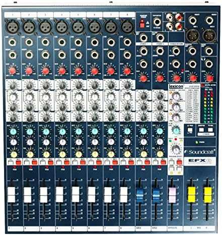 Soundcraft EFX8 8-Channel Lexicon Effect Mixer