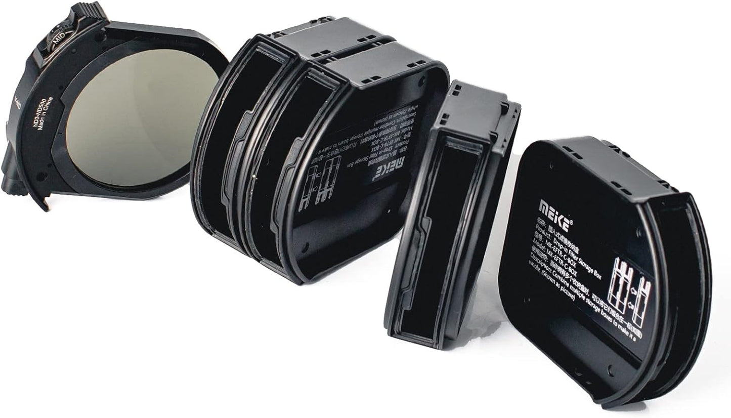 Meike MK-EFTR-C-BOX Filter Storage - 4 Drop-in Filters