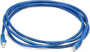 Monoprice 102115 7FT Cat6 Ethernet Cable - Blue, Bare Copper