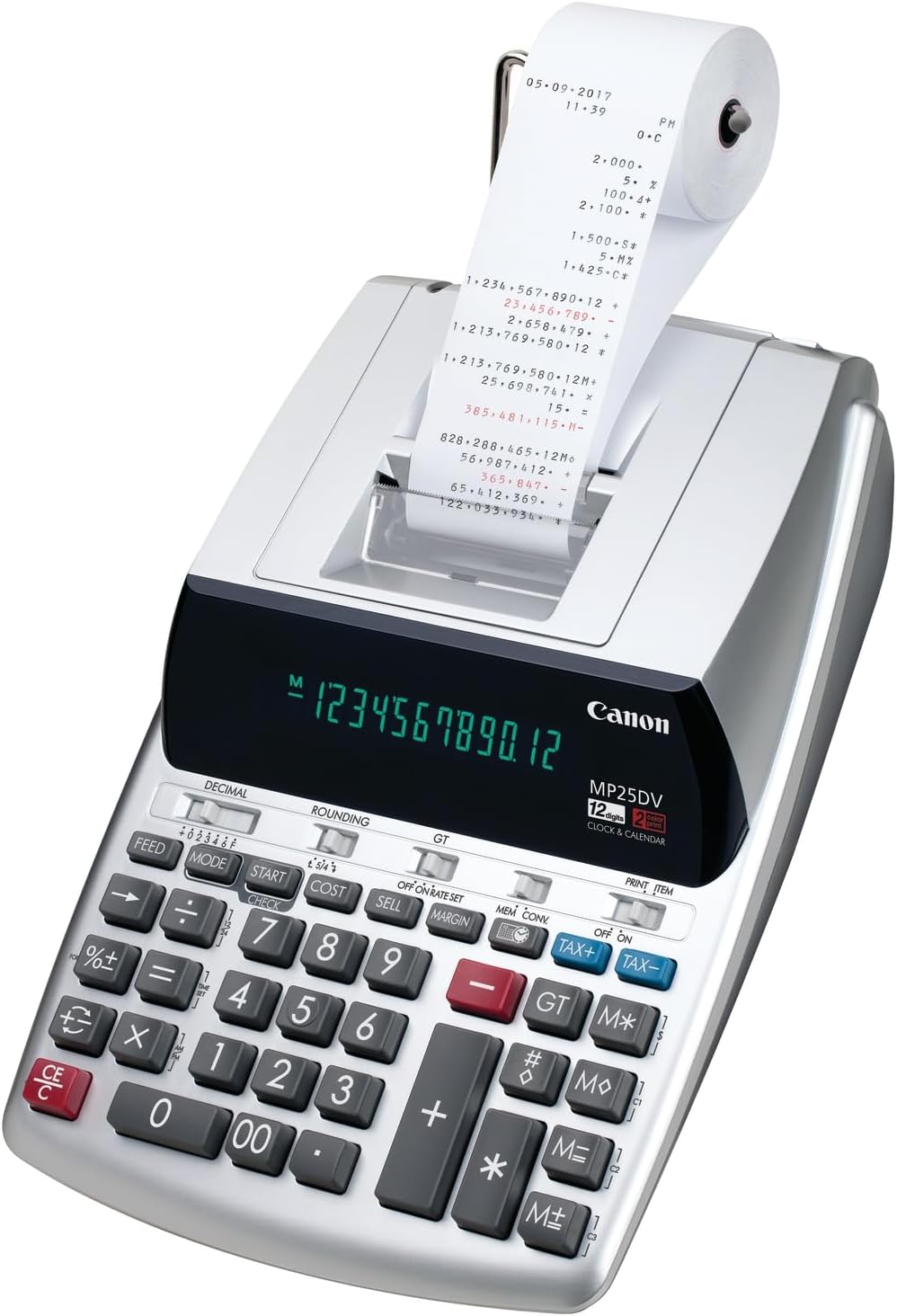 Canon 2202C001 MP25DV-3 Desktop Printing Calculator