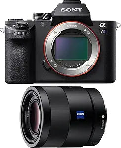 Sony E14SNILCE7SM2B a7S II Mirrorless Camera 55mm Lens Bundle