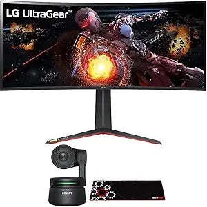 LG E50LG34GP950GB 34" Ultragear Curved Gaming Monitor Bundle