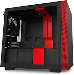 NZXT CA-H210B-BR H210 Mini-ITX Gaming Case Black/Red