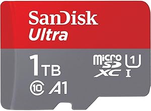 SanDisk Ultra microSD Card 1TB UHS-I with Adapter