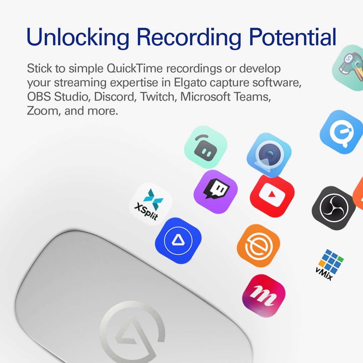 Elgato 20GBI9901 Game Capture Neo 4K60 HDR Passthrough