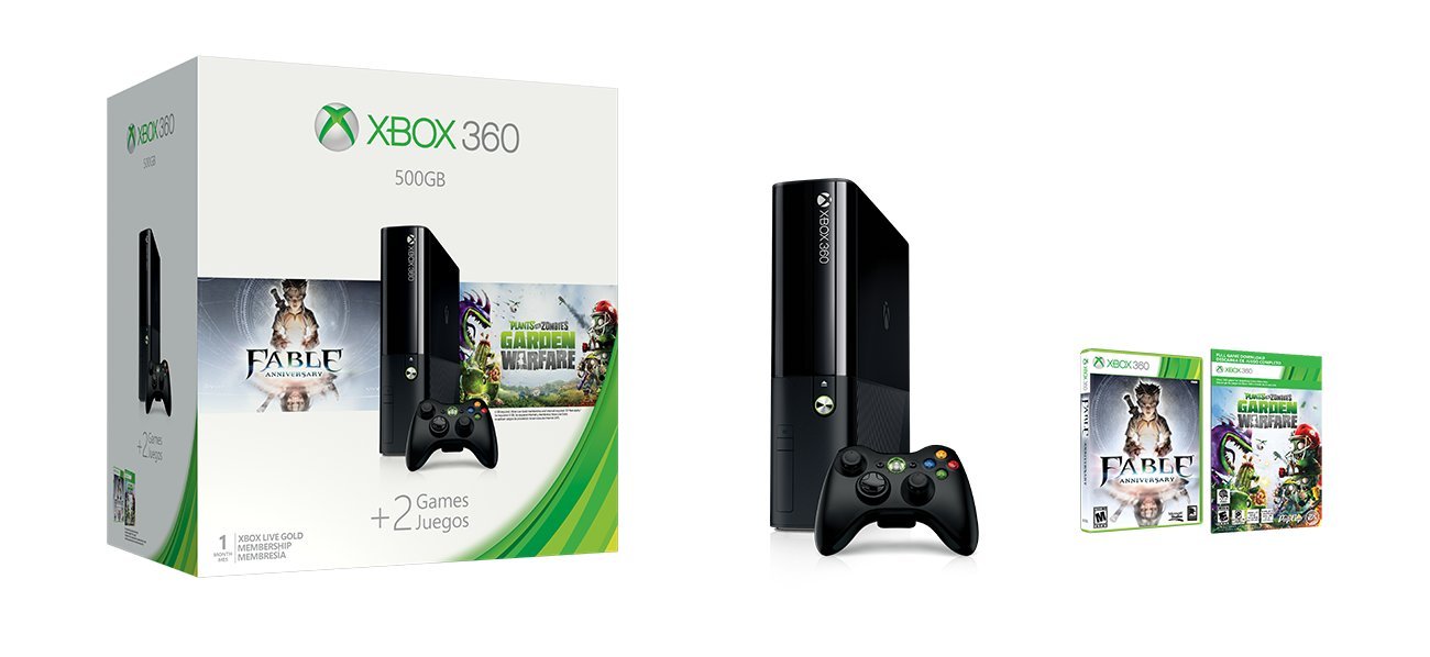 Microsoft 3M4-00001 Xbox 360 500GB Game Bundle