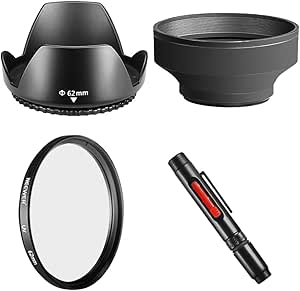 Neewer 62MM Camera Lens Accessory Kit - Photography Essentials