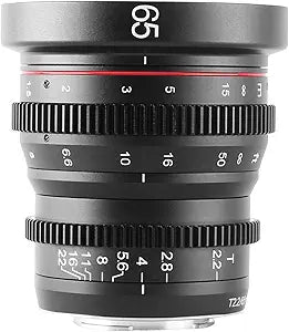Meike 65mm T2.2 Fujifilm X-Mount Manual Cine Lens