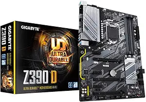 Gigabyte Z390 D Intel Motherboard LGA 1151 ATX DDR4 — main product image
