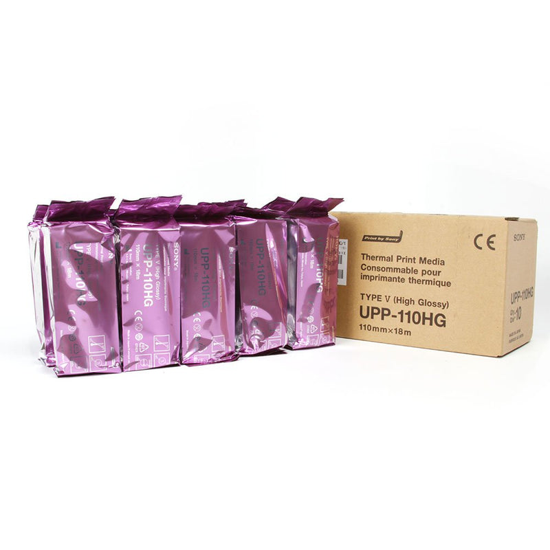Sony UPP-110HG Thermal Print Media Video Imaging Paper 10 Rolls — main product image