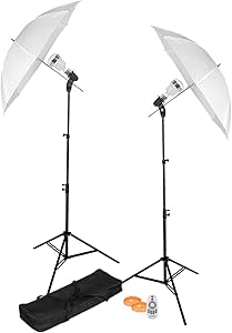 Westcott uLite LED 2-Light Umbrella Lighting Kit with Remote