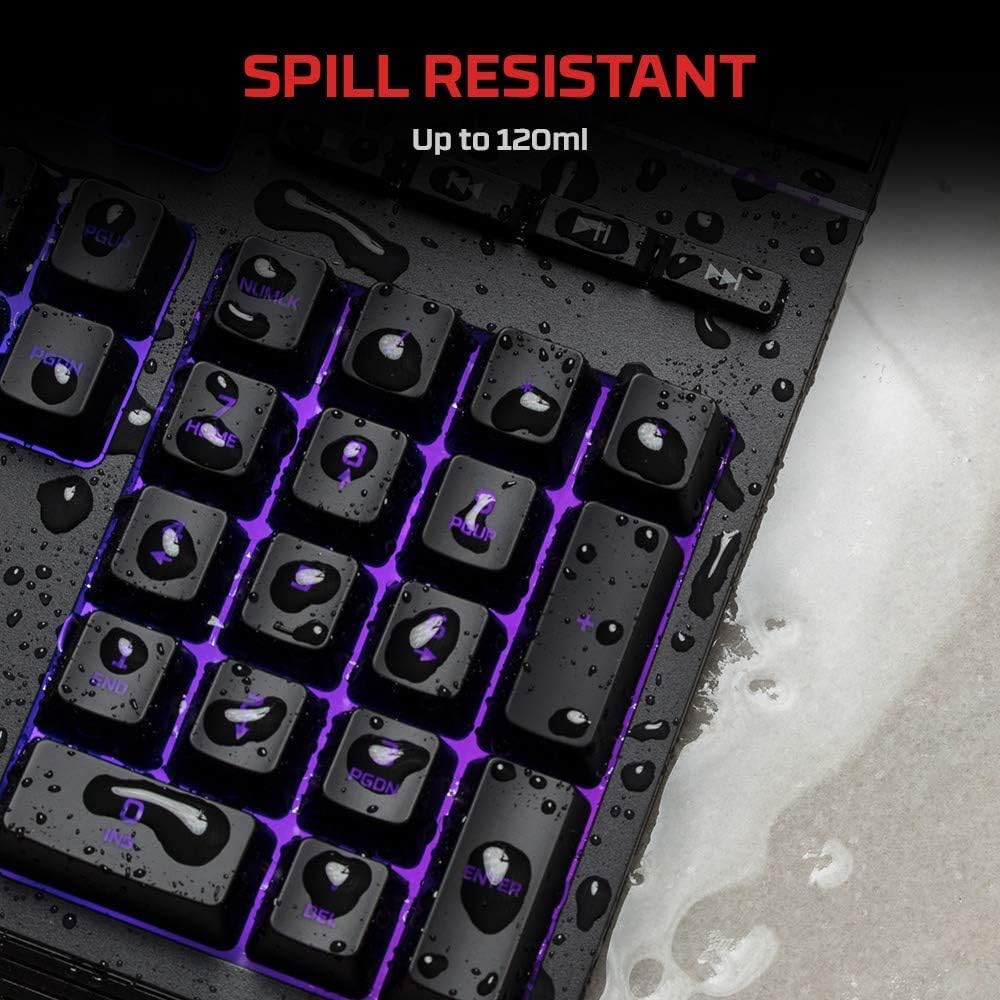HyperX HX-KB5ME2-US-cr Alloy Core RGB Gaming Keyboard - Renewed