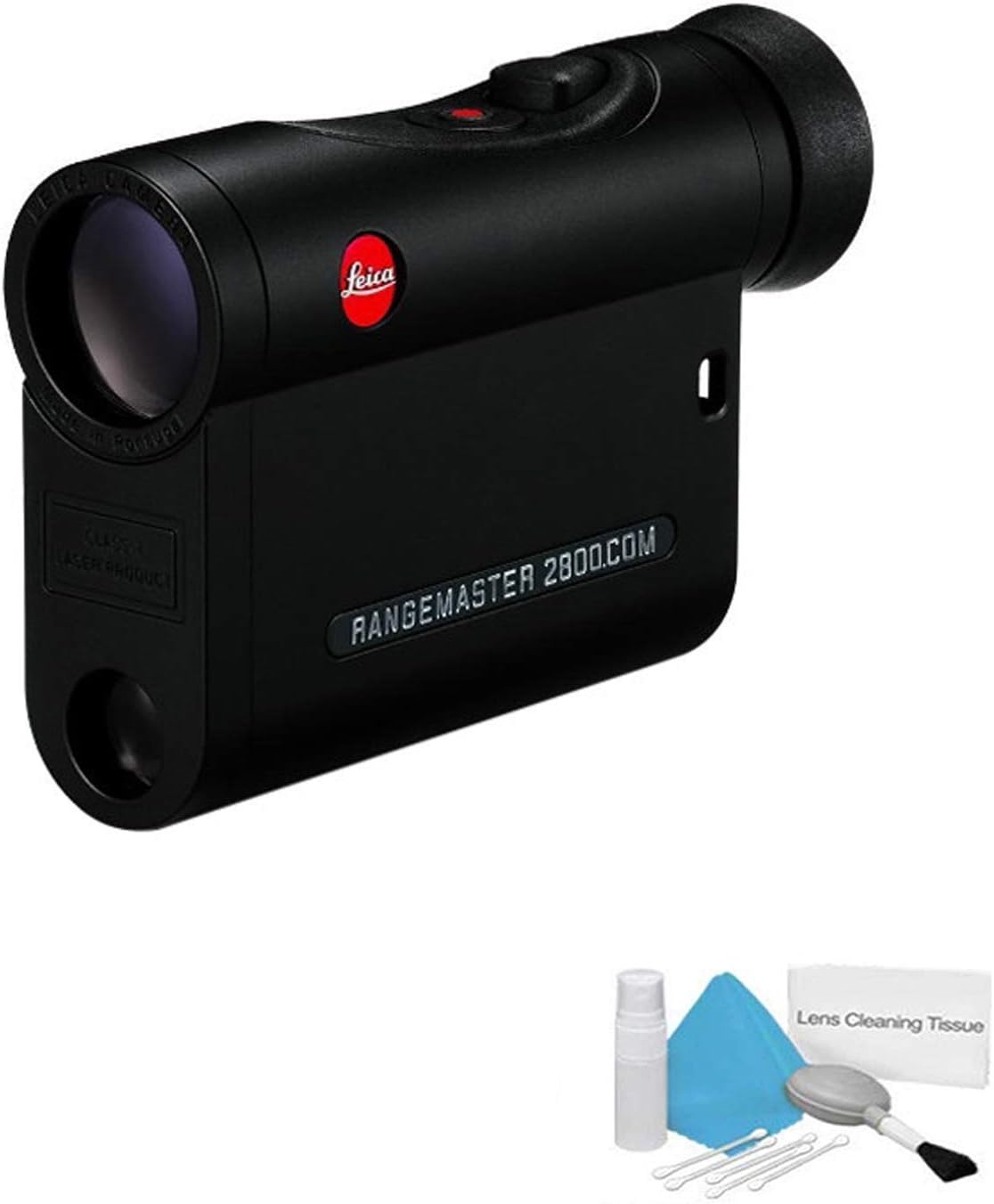 Leica 40506 Rangemaster CRF 2800.COM Laser Rangefinder Bundle