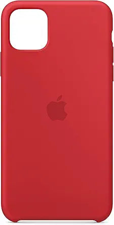 Apple iPhone 11 Pro Max Silicone Case (PRODUCT)RED — main product image
