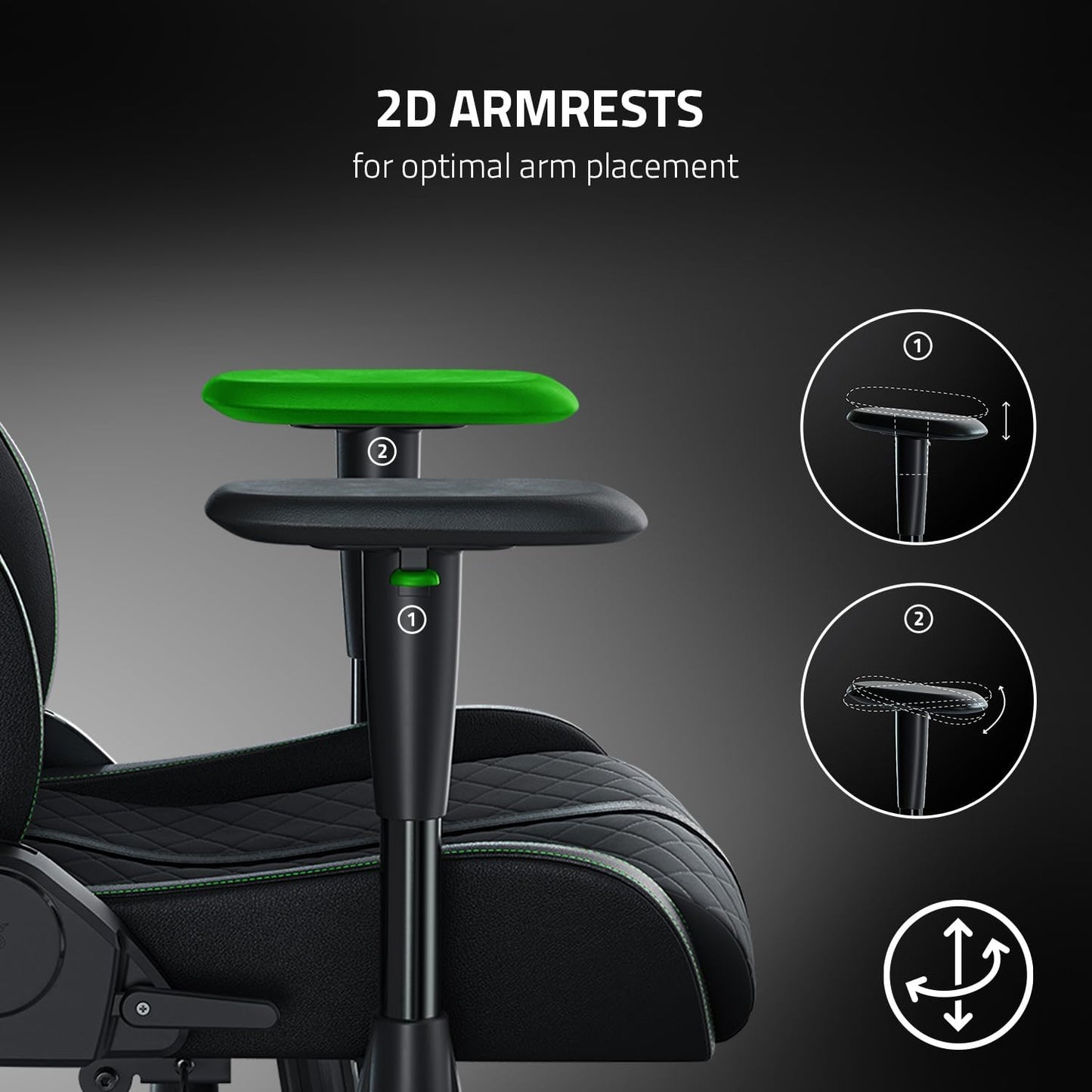 Razer RZ38-03880100-R3U1 Enki X Gaming Chair