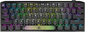 Corsair CH-9189010-NA K70 Pro Mini Wireless Keyboard