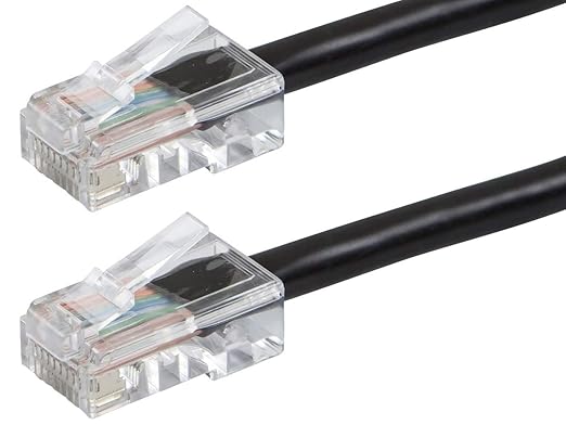 Monoprice 113219 Cat6 Ethernet Cable 0.5ft Black — main product image