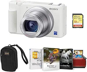 Sony Vlog ZV-1 Compact 4K Camera Bundle White