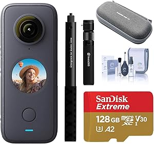 Insta360 ONE X2 360 Waterproof Camera Bundle
