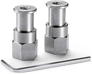 Manfrotto 244ADPT58 Friction Arm Spigot Adapters - Silver