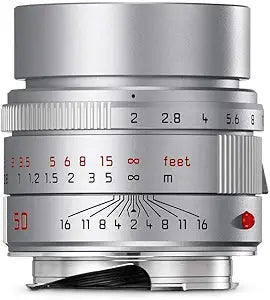 Leica 50/2 APO-SUMMICRON 50mm f/2 M-Mount Lens (Silver)