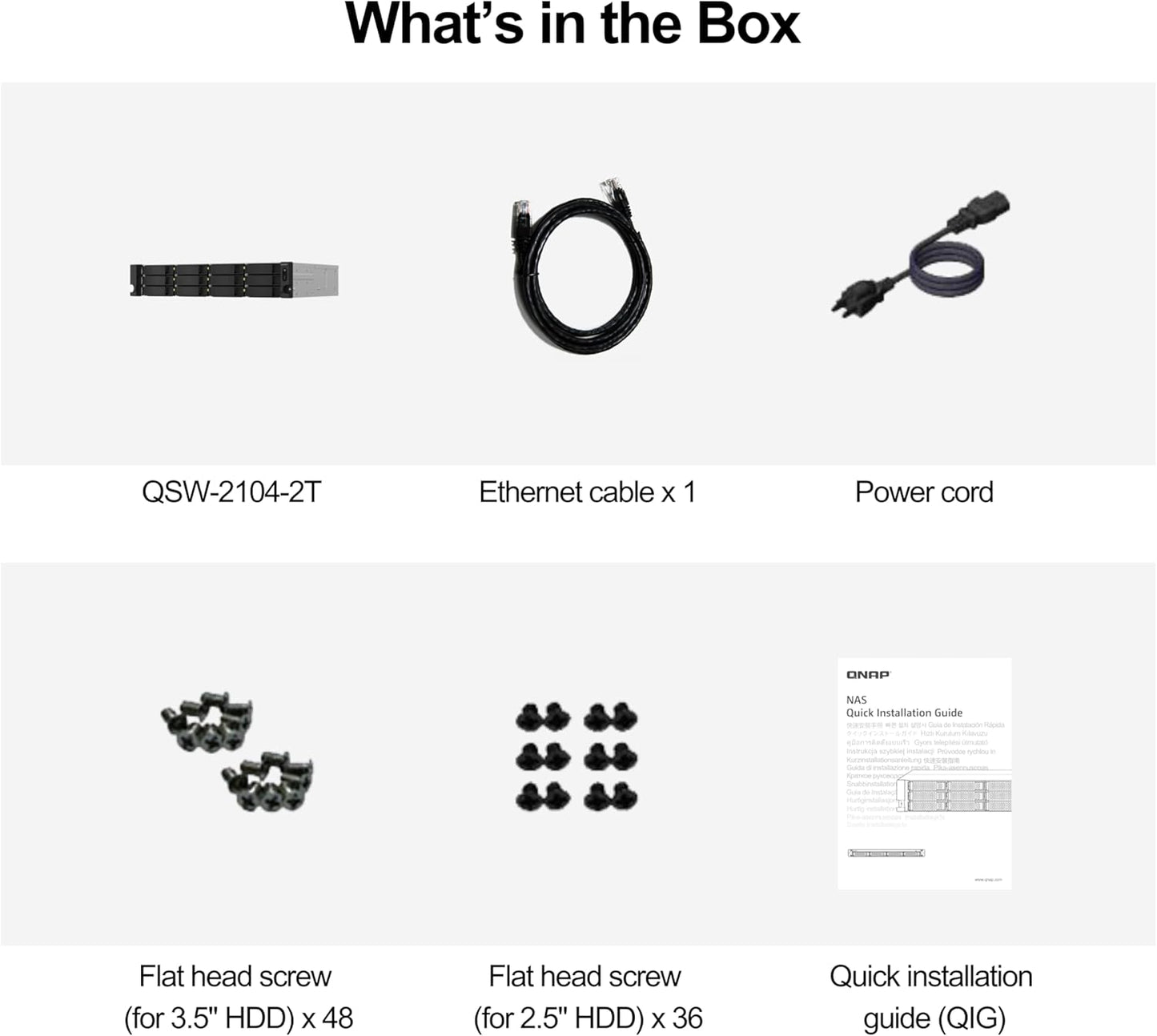 QNAP TS-1264U-RP-8G-US 12-Bay Rackmount NAS