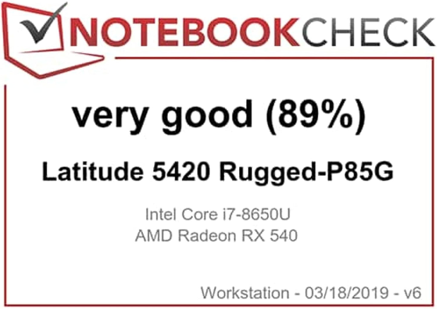 Dell Latitude Rugged 5420 FHD Touchscreen Laptop i5