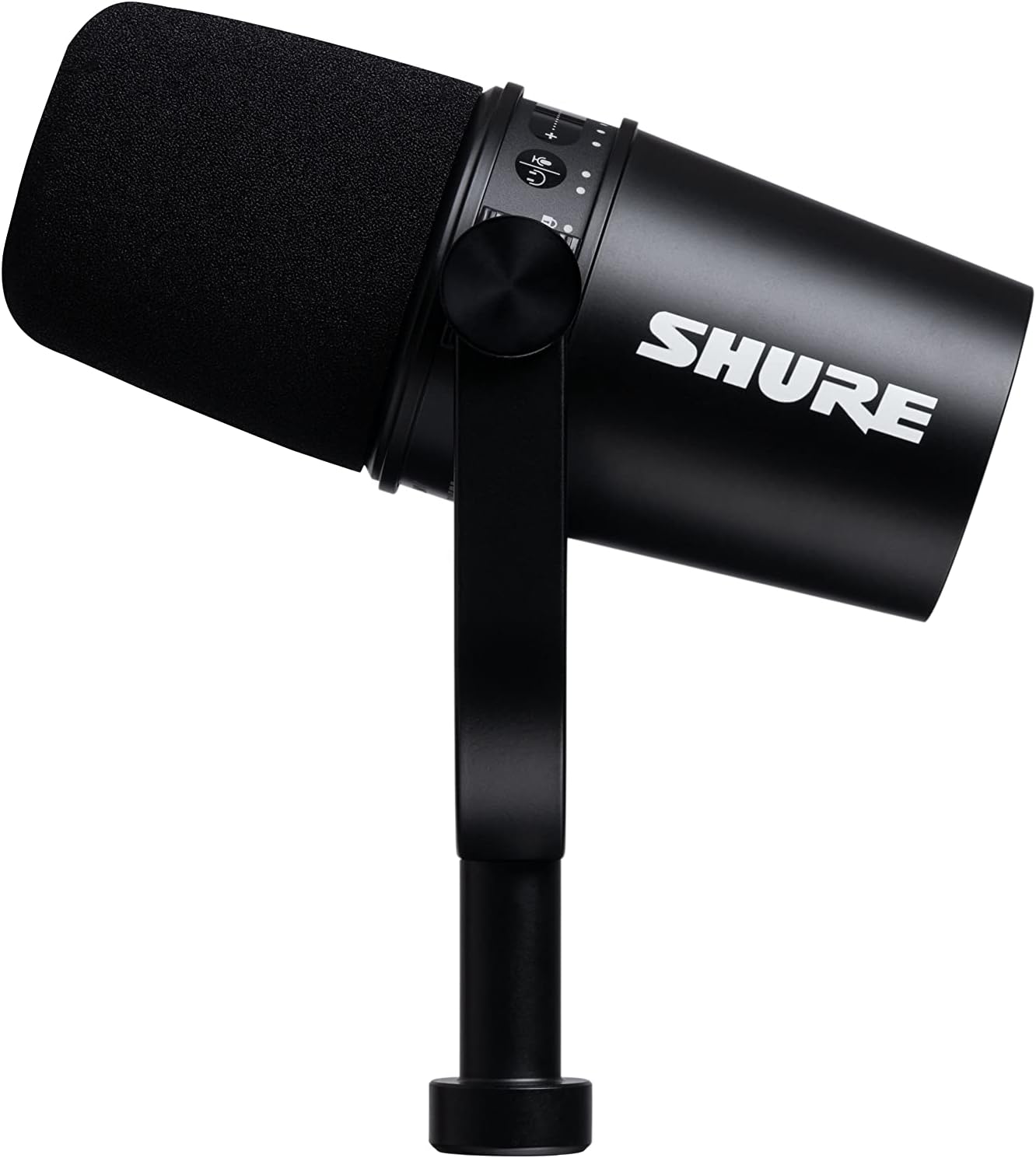 Shure MV7-K USB/XLR Dynamic Podcast Microphone - Black