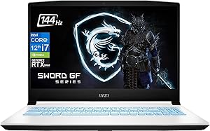 MSI Sword i7 RTX 3060 Gaming Laptop 144Hz