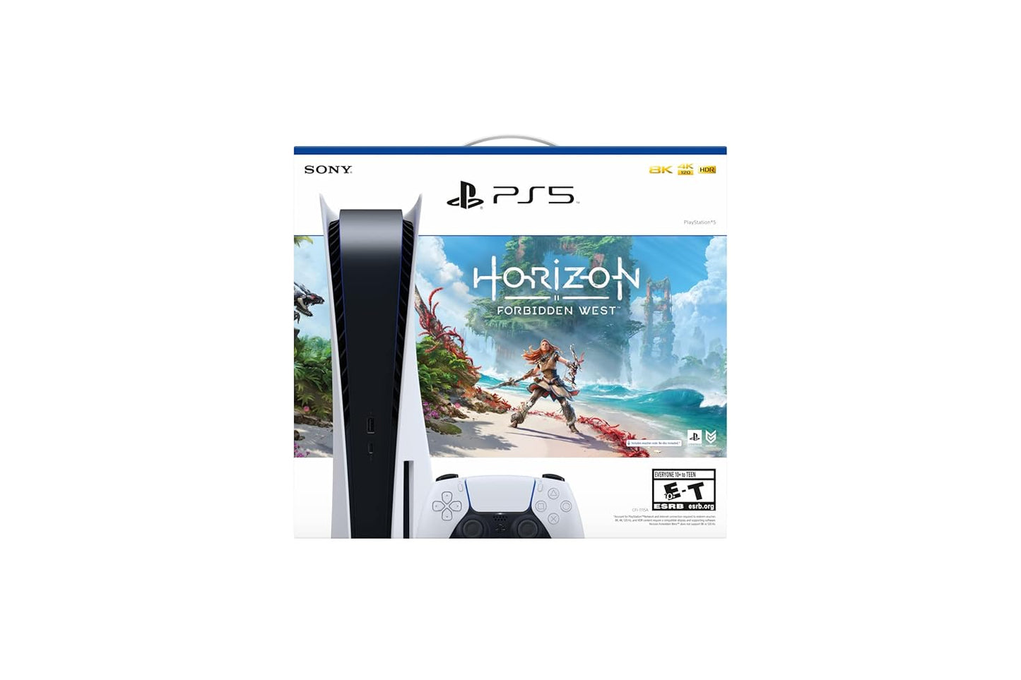 Sony 1000032000 PlayStation 5 Console - Horizon Bundle