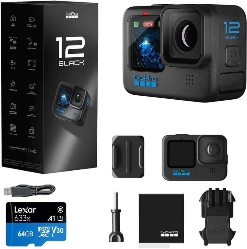 GoPro HERO10 Black Action Camera Bundle 64GB — main product image