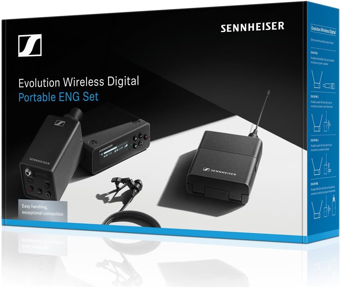Sennheiser 700040 EW-DP ENG Wireless Lavalier Mic Set