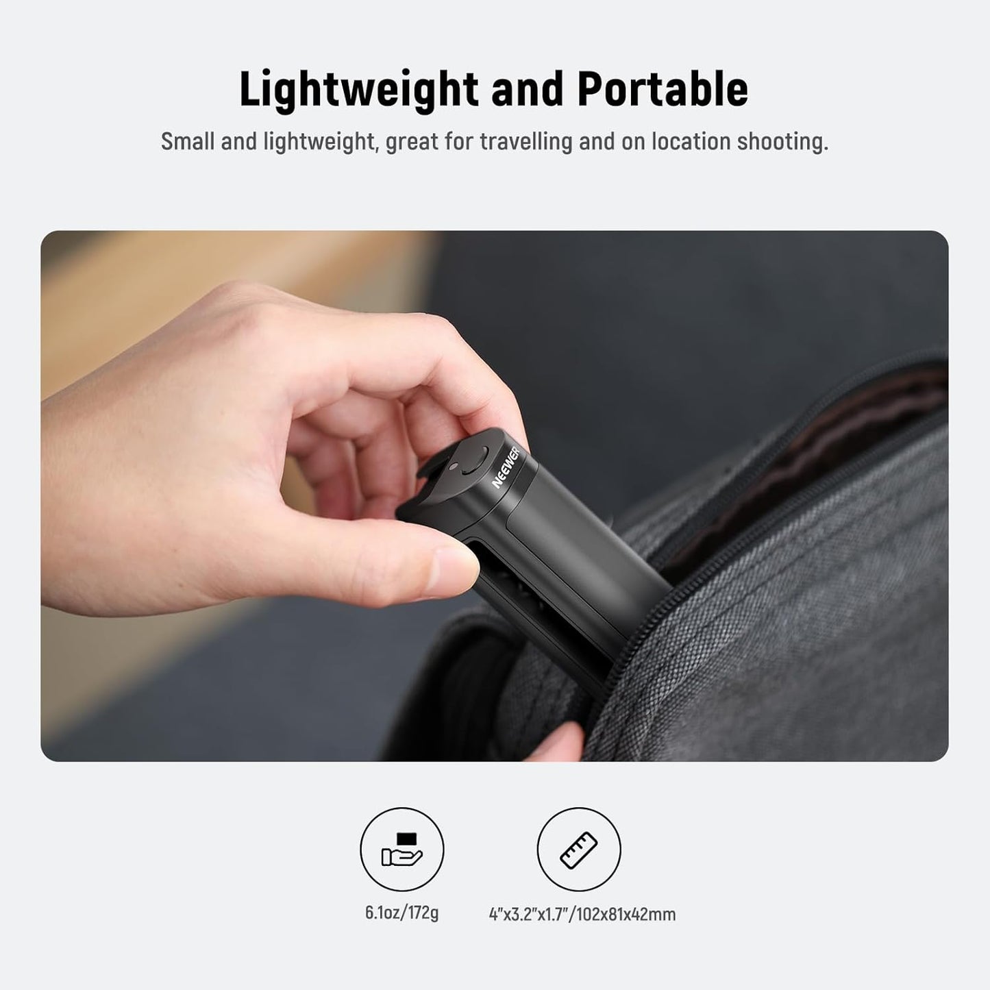 Neewer 10102880 Smartphone Cage Grip with Wireless Remote