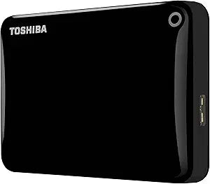 Toshiba HDTC820EK3CA 2TB Canvio Connect II Portable Hard Drive — main product image