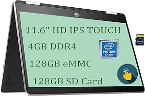 HP Pavilion X360 11" HD Touchscreen 2-in-1 Laptop